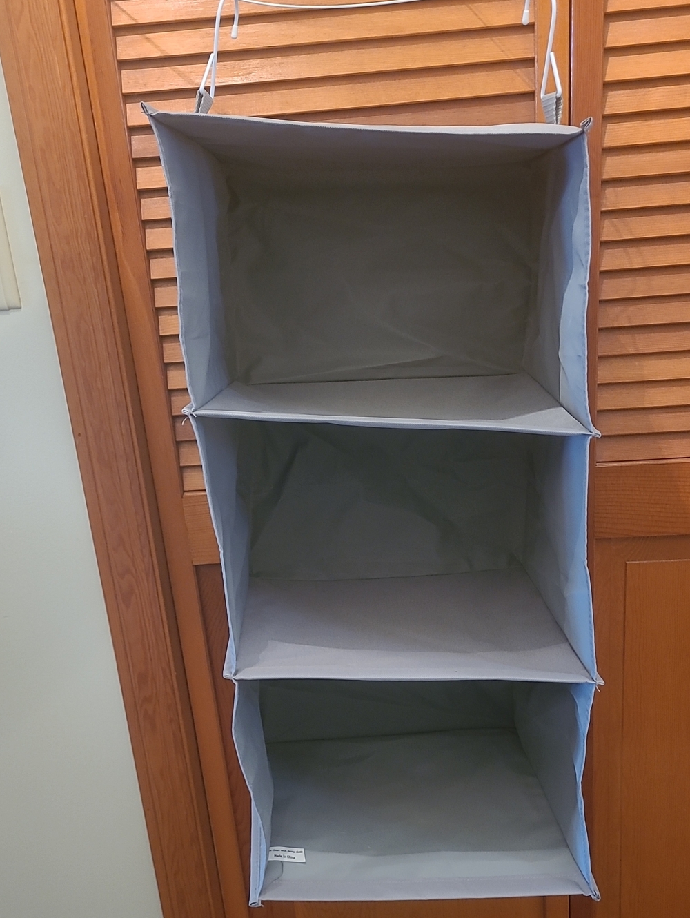 Gray Hanging Closet Organizer - Home Storage & Organization